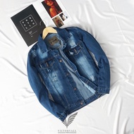 Denim Jacket Mens Jeans Blue Acid Scrub Levis Lea Clasic Style