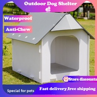 Outdoor Dog House Waterproof Rainproof Sunproof Cold-Resistant For Medium-Sized Dogs Yard Garden Out