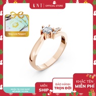 [CHAT ORDER SIZE] Symmetrical R87 Gold Diamond Jade Water Proposal Ring