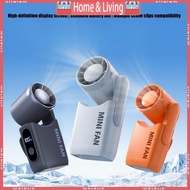ci Mini Handheld Desk Fan Build-in 3000mAh  199 Speed Gear For Concert Hiking Cooling Indoor Outdoor