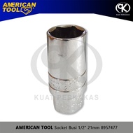 Spark Plug Socket 1/2" DR 21MM AMERICAN TOOL Sparkplug Socket 21 - 8957477