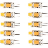 LED Bulbs G4 Dimmable 1.5W 150LM COB LED Bulb Light 0705 SMD 3000K / 6000K AC/DC 12V 24V 10pcs (Colo