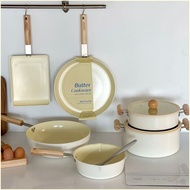 [CORELLE] BUTTER Cookware Induction Non Stick Pan Pot Made in Korea Premium Quality