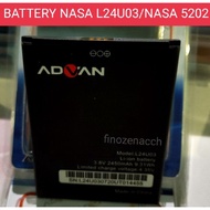 Baterai Advan Nasa L24U03 NASA 5202 Battry Batry Original