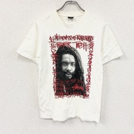 Stussy 短袖印花 T 卹，白色，S 碼，古著。