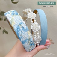 Summer Simple Hong Kong Style Fresh Hairband for Women Versatile Elegant Headband Hair Accessory888 