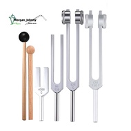 4Pcs Tuning Fork Set(128Hz,  136.1Hz, MI 528Hz, 4096Hz),for Healing Chakra,Sound Therapy,Reliever St