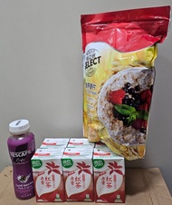咖啡即食燕麥片無糖茶