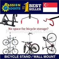 Bike Hanger Dual Bicycle Tower Rack Stand/ Bike Stand / Wall mount/Trainer Premium Aluminum Single