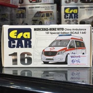 ERA Car : 1/64 16 Mercedes-Benz Vito China Ambulance (1st Special Edition) @Seventoys