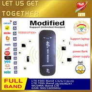 【Modified】150Mbps 4G LTE USB Modem Adapter Wireless USB Network Card Universal Wireless Modem White 