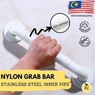 Aksesori Keselamatan Palang Pegangan Anti-Selipar Nylon dengan Paip Dalam Keluli Tahan Karat Safety 