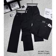 Black straight jeans 5557.