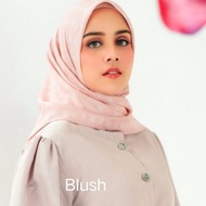 Promo Buttonscarves Xanadu Monogram voal- blush Murah