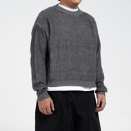 Boxy Knitwear Lava by Money Alter Plain Knitted Sweater/