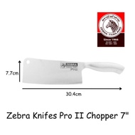 ZEBRA Pro II Chopper Knife 7 inch/Zebra Stainless Steel 7inch Pro II Chopper Knife Z100269/Zebra Pro