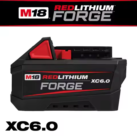 Forge For Milwaukee M18 Battery 18V Rechargeable Lithium Battery Charger For Milwaukee 48-11-1815 48
