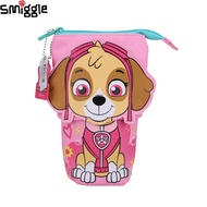 Australia Smiggle Original Children's Pencil Case Girls Clutch Pink Puppy Pencil Bag School Kids' Retractable Stationery Box