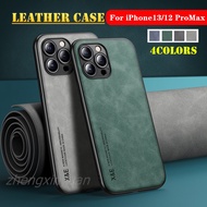 Luxury Magnetic Leather Case For iPhone 16 13 Pro Max 16PRO 12Promax Shockproof Cover on 16PROMAX 16