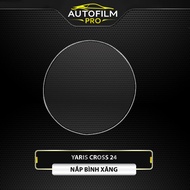 TOYOTA YARIS CROSS 2024: Transparent PPF Film for gas tank cap to prevent scratches - Ken Store