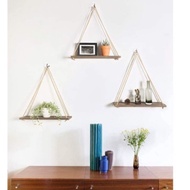 KAYU 30 cm wooden shelf wall shelf