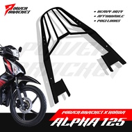 Honda Wave 125 Alpha (Gilas) Top Box Bracket / Wave125 Alpha Accessories / Wave125 Bracket / Wave Al