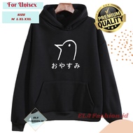 Oyasumi Punpun Duck Anime Cartoon Hoodie Men's Aesthetic Hoodie Wanita