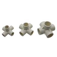 32mm UPVC 5 Way Cross pipe fitting pipe connector