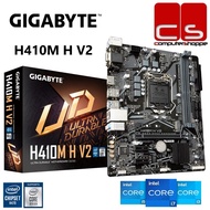 Gigabyte H410M H V2 LGA1200 Micro ATX Motherboard + Intel 10th Gen Processor Combo