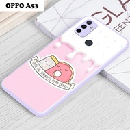 Softcase Glass Kaca Ungu/Lilac Oppo A53 - [GL26] - Case Oppo A53 - Casing Hp Oppo A53 - Case hp Oppo A53 - Case handphone Oppo A53 - Casing handphone - Kesing HP Oppo A53 - Softcase HP- Silicon hp - Bayar di tempat