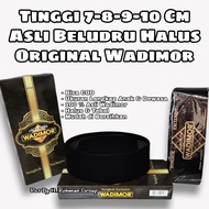 Peci Kopiah Wadimor Tinggi 7 8 9 10 Hitam Polos Songkok Nasional Wadimor No 2 3 4 5 6 7 8 9 10