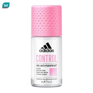 Adidas อาดิดาส โรลออน คอนโทรล สำหรับผู้หญิง 50 มล. โรลออนระงับกลิ่นกาย ผู้หญิง