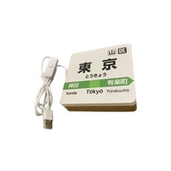 Japan ICOCA Suica Travel Souvenirs Ticket Holder Guide Luggage Map Railway SIM Card Key Track Model 