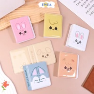 EWEA Portable Mini Photo Card Organizer - PVC Binder with 18 Internal Pages