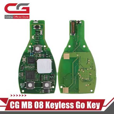 CG MB 08 Version Keyless Go Key 315MHz/433MHz in 1 with Shell for Mercedes W164 W221 W216 from Year 