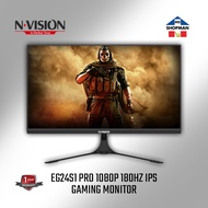 Nvision EG24S1 Pro Black / EG24SW Pro White 24" (23.8) 200hz FHD 1920X1080 IPS Flat Gaming Monitor
