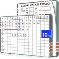 SCRIBBLEDO Multiplication Math 9”x12” Small White Board Dry Erase Sheets Math Manipulatives 3rd Grad