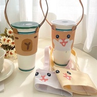 水豚倉鼠造型飲料提袋