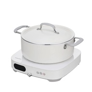 TOSHIBA 東芝 Japandi 極簡和風系列電磁爐 (連煲) IC-21TSHK 純白實用小家電 無印風格 北歐風家電 奶油風家居