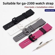 24mm Resin Strap For GA-2300 5725 GSHOCK Watch Rubber Replacement Parts