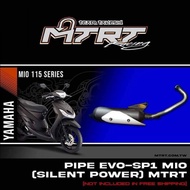 MTRT POWER PIPE EVO SP1 MIO SPORTY 115 CARB TYPE