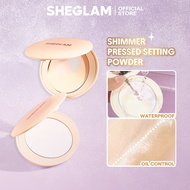 SHEGLAM Magic Veil Setting Powder Dual Finish Waterproof Oil Control Shimmer Matte Face Makeup