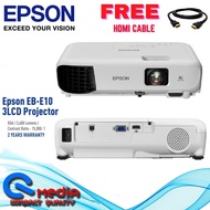 EPSON EB-E01 / EB-E10 / EB-X06 / EB-X51 / EB-W51 PROJECTOR 3600 LUMEN Lamp Hours 6,000 hours, Contra