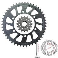 LP 530 CNC 16T 46T Front Rear Motorcycle Sprocket For Yamaha FZ6 Fazer 1B3 5VX 4P5 4S8 5S2 S2 5S5 YC