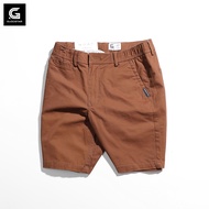 Quần Short Nam Lưng Thun SIMPLE G65 Gugostar Vải Kaki Cao Cấp Màu Trơn Dễ Phối