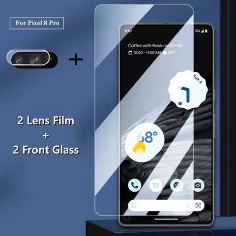 Full Cover Glass For Google Pixel 8 Pro Screen Protector For Pixel 8 Pro Tempered Glass Phone Lens F