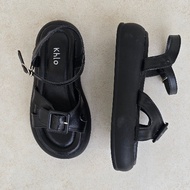 BELLEZA YUK - KHLO LEAH Premium Girls' Sandals 5cm High Back Strap Ages 6 to 10 Years Beleza Sandals