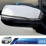 All New Alphard JSL Mirror Cover/Chrome Mirror Cover/Alphard Accessories