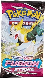 Pokémon TCG: Sword &amp; Shield-Fusion Strike Sleeved Booster Pack (10 Cards)
