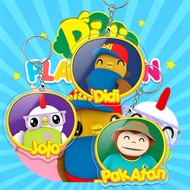 Didi and Friends Acrylic Keychain Malaysia Pop Cartoon Didi&Friends Keychain Cute Bag Pendant Childr